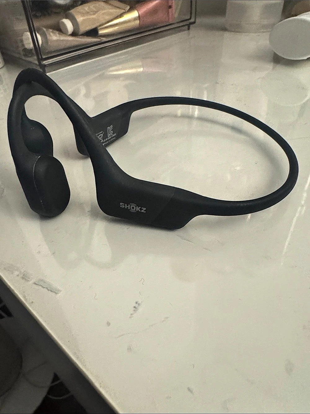 Shokz OpenRun Bone Conduction Sport Headphones Black